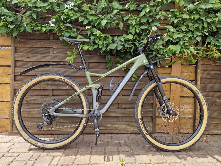Used CUBE STEREO 120 HPC, TM 29 2022 2022 Mountainbike, Green, 29 — image 1 of 8
