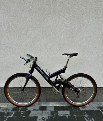 Gebrauchtes Cannondale Super V 2000 1995 Mountainbike, Schwarz, 26 — Bild 2 von 32