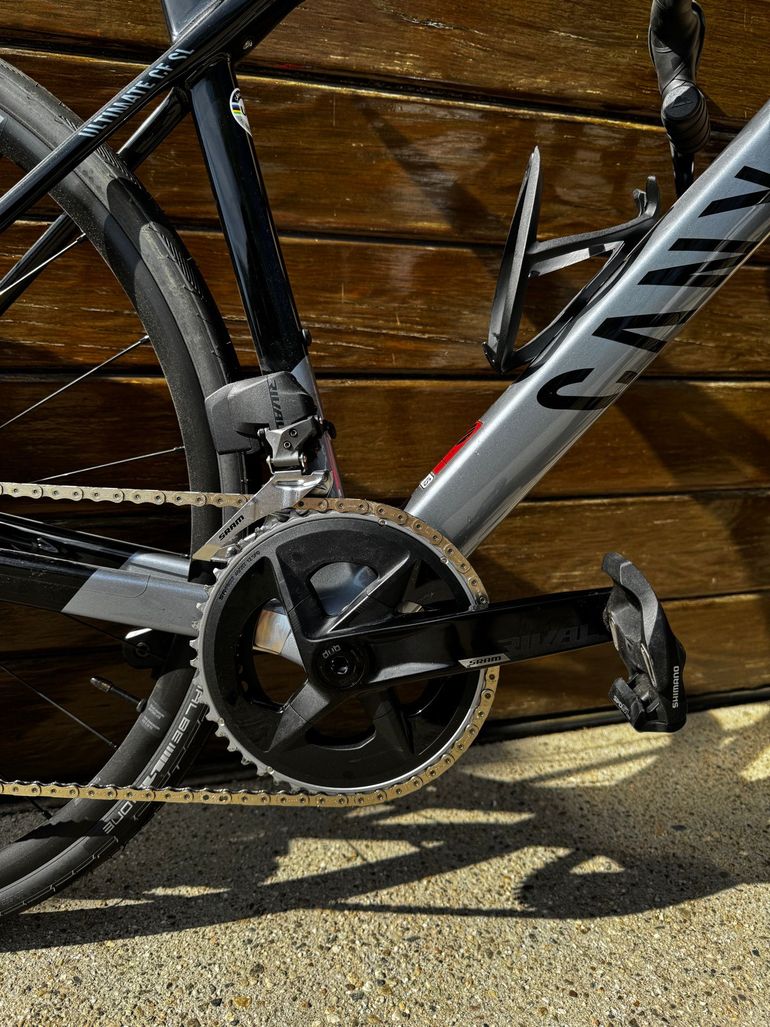 Used Canyon Ultimate CF SL 7 AXS 2025 2025 Road & Gravel, Light Gray — image 3 of 6