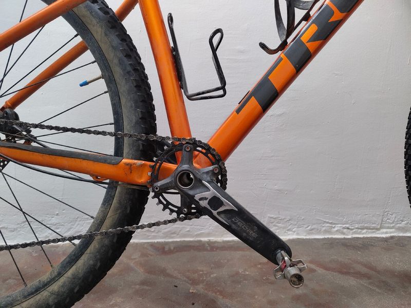 Gebrauchtes Trek X-Caliber 7 2021 2021 Mountainbike, Orange, 29 — Bild 4 von 5