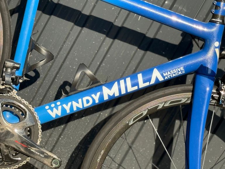Used Custom WindyMilla Massive Atack SL  Custom Carbon Road Bike 2020 Road & Gravel, Blue — image 6 of 10