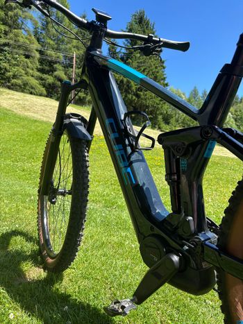Used CUBE STEREO HYBRID 140 HPC, SLX 750 2023 2023 Mountainbike, Blau, 29 — image 1 of 7