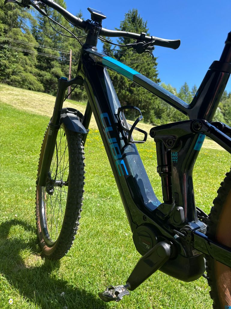 Used CUBE STEREO HYBRID 140 HPC, SLX 750 2023 2023 Mountainbike, Blau, 29 — image 1 of 7