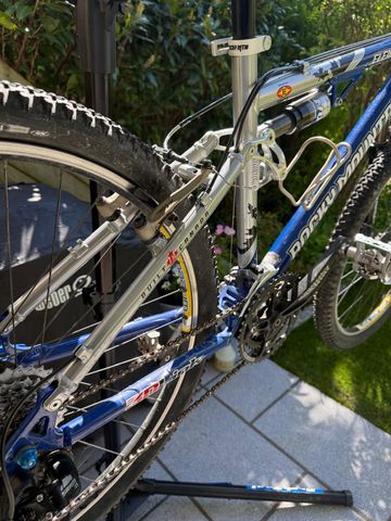 Gebrauchtes Rocky Mountain Element XC Fully 2002 Mountainbike, Blau, 26 — Bild 9 von 13