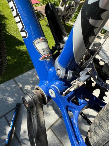 Gebrauchtes Rocky Mountain Element XC Fully 2002 Mountainbike, Blau, 26 — Bild 8 von 13