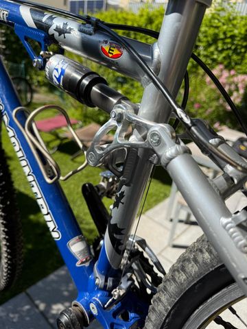 Gebrauchtes Rocky Mountain Element XC Fully 2002 Mountainbike, Blau, 26 — Bild 3 von 13