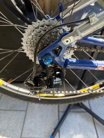 Gebrauchtes Rocky Mountain Element XC Fully 2002 Mountainbike, Blau, 26 — Bild 6 von 13