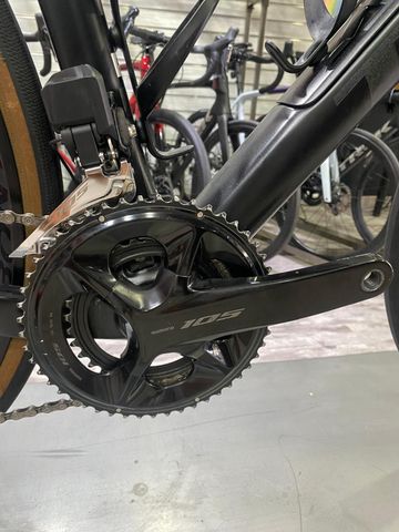 Gebrauchtes Trek Domane Shimano 105 Di2 2024 Road & Gravel, Schwarz — Bild 9 von 11
