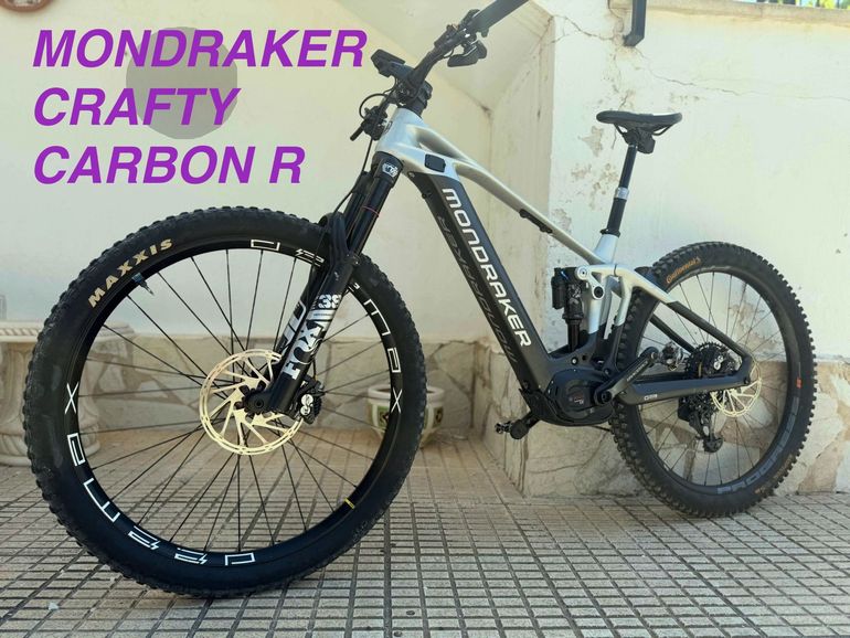 Used Mondraker Crafty SRAM XX1 2022 Mountainbike, Light Gray — image 1 of 8