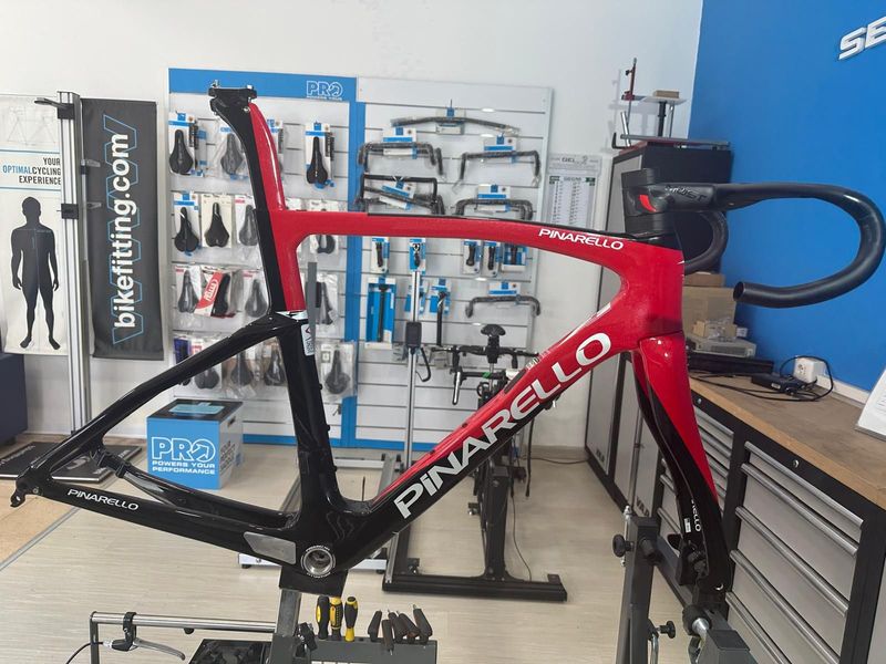 Gebrauchtes Pinarello F 7 TELAIO Frameset 2023 Road & Gravel, Rot — Bild 9 von 13