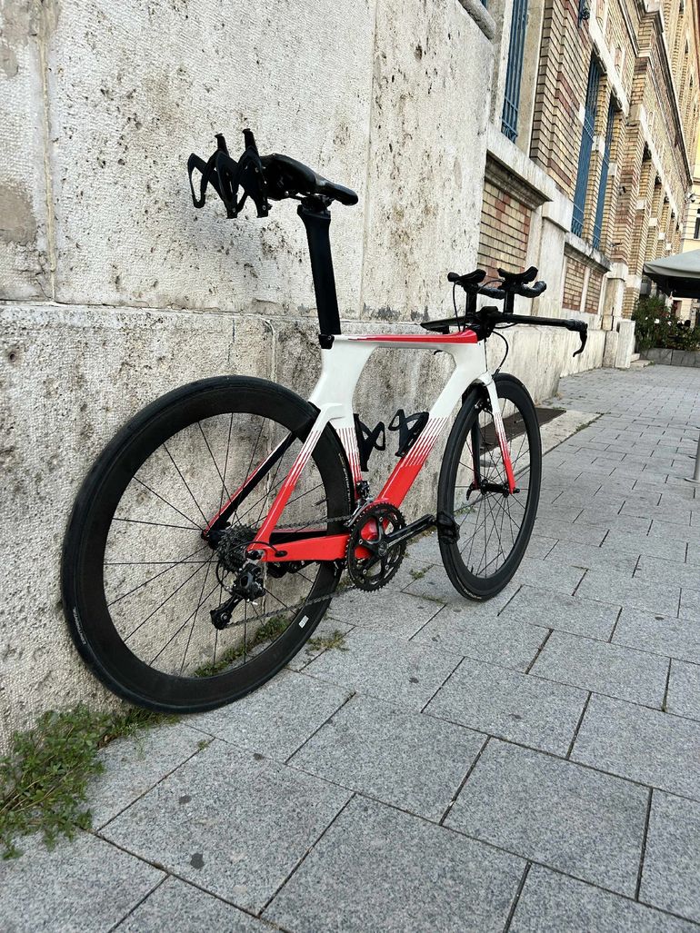 Used Kaiser Triathlon Bike 2020 Road & Gravel, Red — image 2 of 7