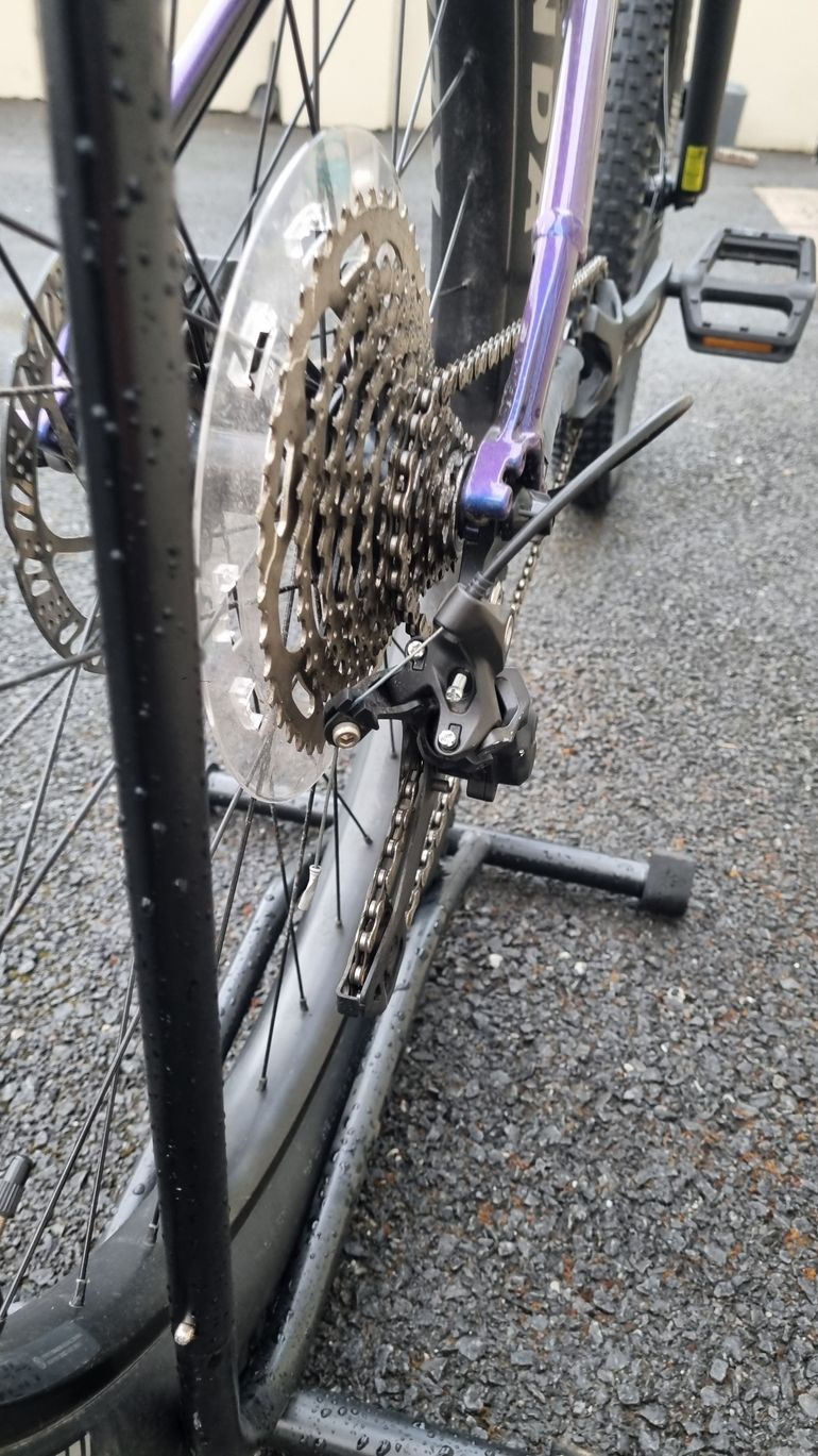 Trek Roscoe 6 2022 Mountainbike usato, Viola — immagine 8 di 9