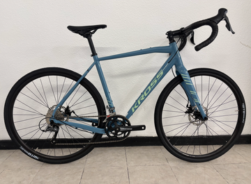 Used Kross ESKER 1.0 2024 2024 Road & Gravel, Blue — image 1 of 3