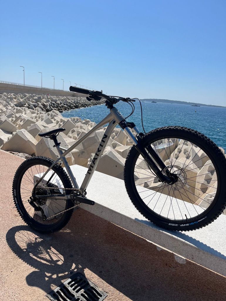 Used Marin San Quentin 1 2021 2021 Mountainbike, Light Gray, 27.5 — image 2 of 8