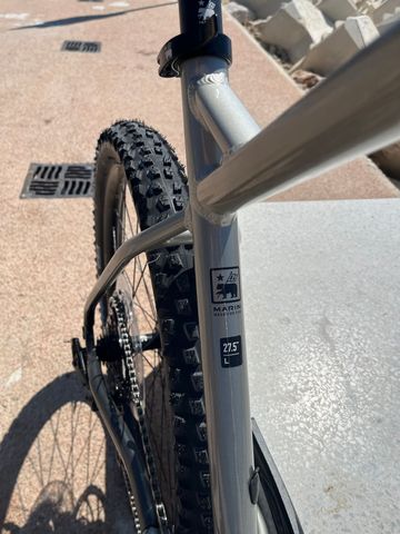 Used Marin San Quentin 1 2021 2021 Mountainbike, Light Gray, 27.5 — image 6 of 8