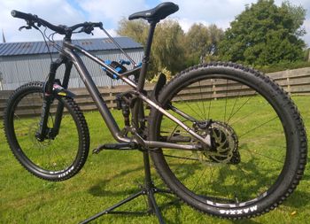 Used Rossignol Heretic Shimano SLX 2023 Mountainbike, Light Gray — image 3 of 7