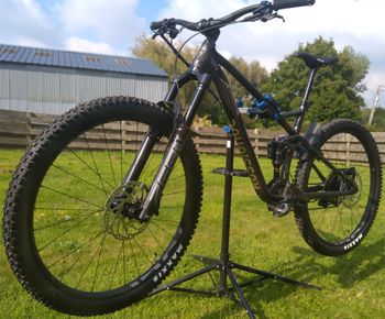 Used Rossignol Heretic Shimano SLX 2023 Mountainbike, Light Gray — image 4 of 7