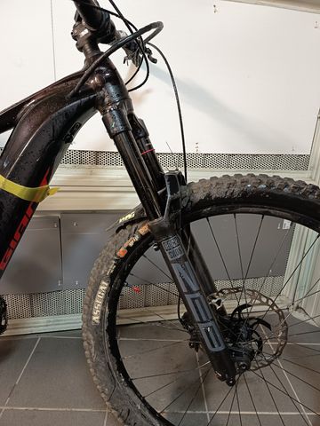 Used Giant Reign E+ 2 2024 2024 Mountainbike, Light Gray, 29 — image 11 of 15