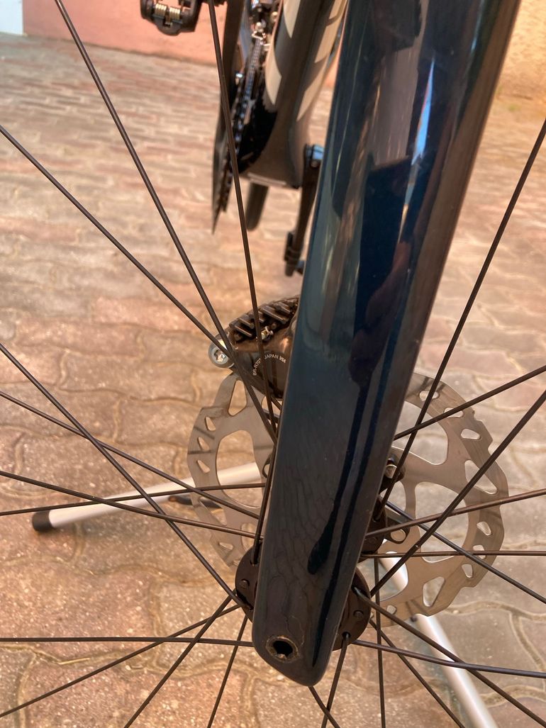 Used Trek Émonda SL 5 Disc 2021 2021 Road & Gravel, Blue — image 13 of 14