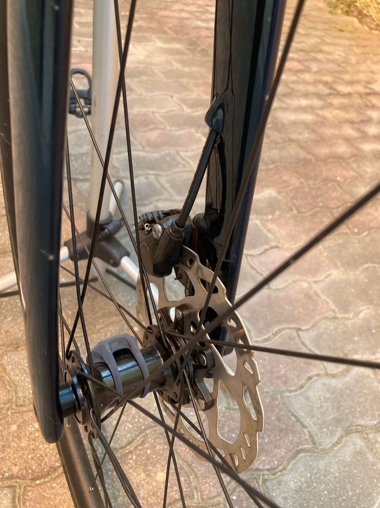 Used Trek Émonda SL 5 Disc 2021 2021 Road & Gravel, Blue — image 8 of 14