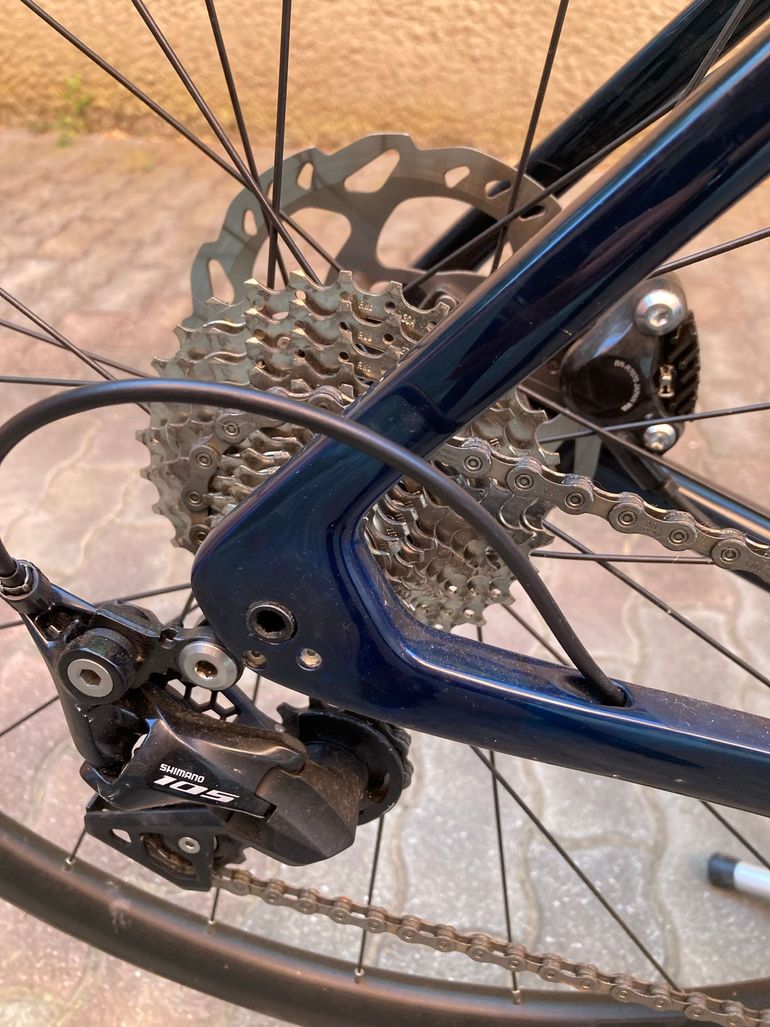 Used Trek Émonda SL 5 Disc 2021 2021 Road & Gravel, Blue — image 3 of 14