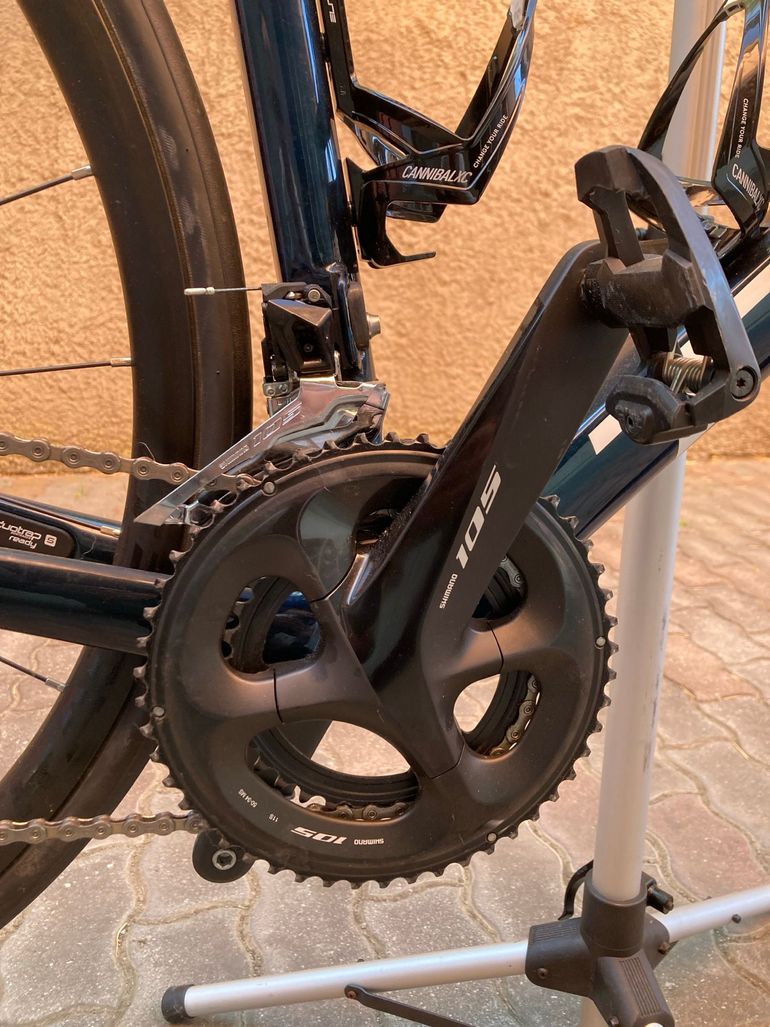 Used Trek Émonda SL 5 Disc 2021 2021 Road & Gravel, Blue — image 7 of 14