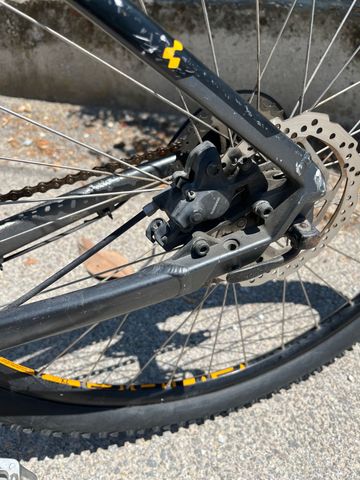 Used CUBE Aim Shimano Acera 2021 Mountainbike, Light Gray — image 6 of 6
