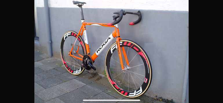 Used Koga Fullpro Track 2012 Road & Gravel, Orange — image 2 of 4