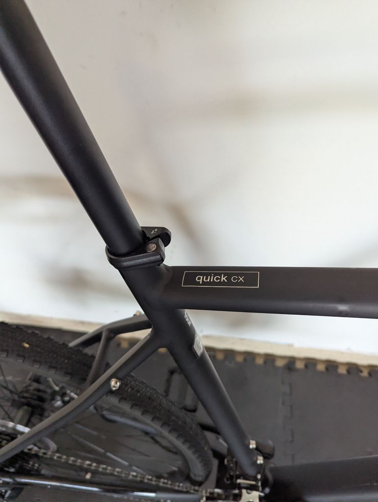 Used Cannondale 700 M Quick CX 4 2022 Road & Gravel, Black — image 9 of 12