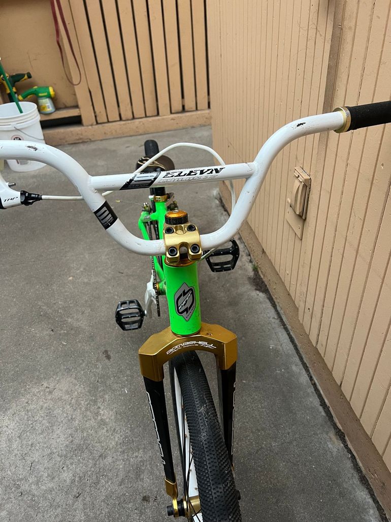 Used Haro Carbom Fiber BMX Race Bike 2016 Road & Gravel, Green — image 3 of 4