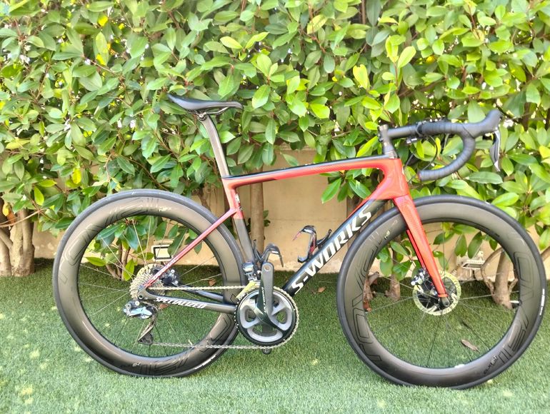 Used Specialized Tarmac Shimano Ultegra Di2 2020 Road & Gravel, Red — image 1 of 12