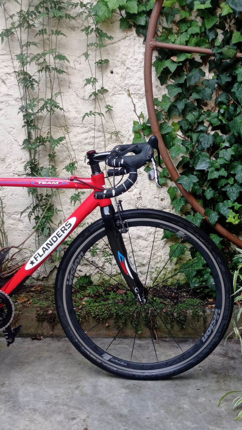 Used Flanders Flanders, Cross Team 2008 Road & Gravel, Rosso — image 2 of 11
