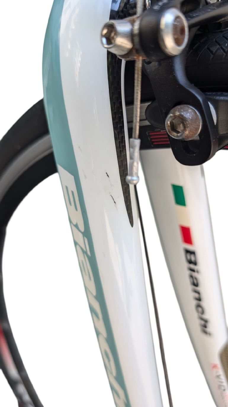 Used Bianchi Infinito C2C 2011 Road & Gravel, Blue — image 12 of 14