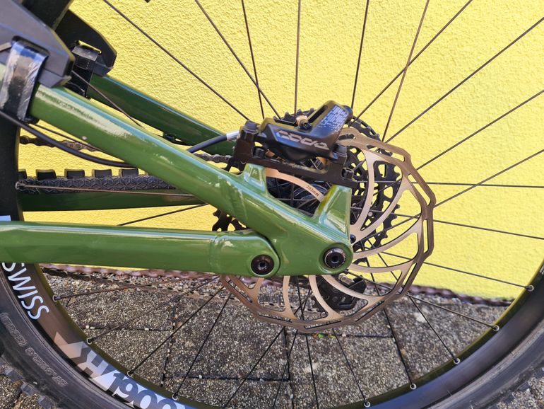 Used Nukeproof Mega SRAM SX Eagle 2018 Mountainbike, Green, 29 — image 8 of 11