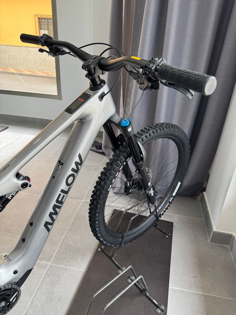 Used AMFLOW PL CARBON 2025 Mountainbike, Light Gray — image 2 of 3