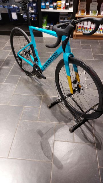 Gebrauchtes Cannondale Super Six Evo 3 Custom 2025 Road & Gravel, Blau — Bild 4 von 7