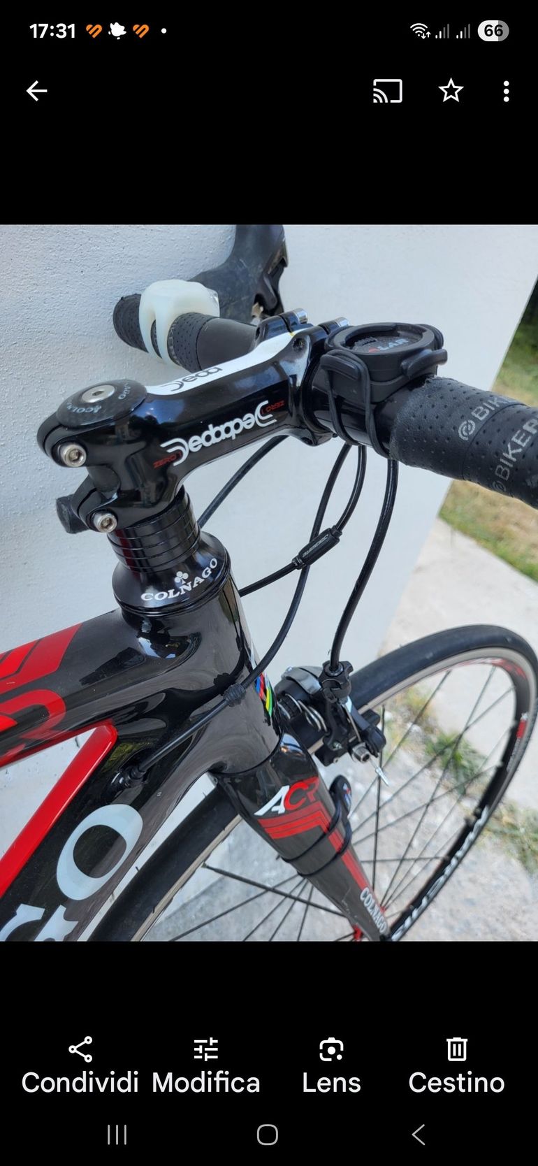 Gebrauchtes Colnago Ac-r Shimano Dura Ace 2016 Road & Gravel, Schwarz — Bild 5 von 13