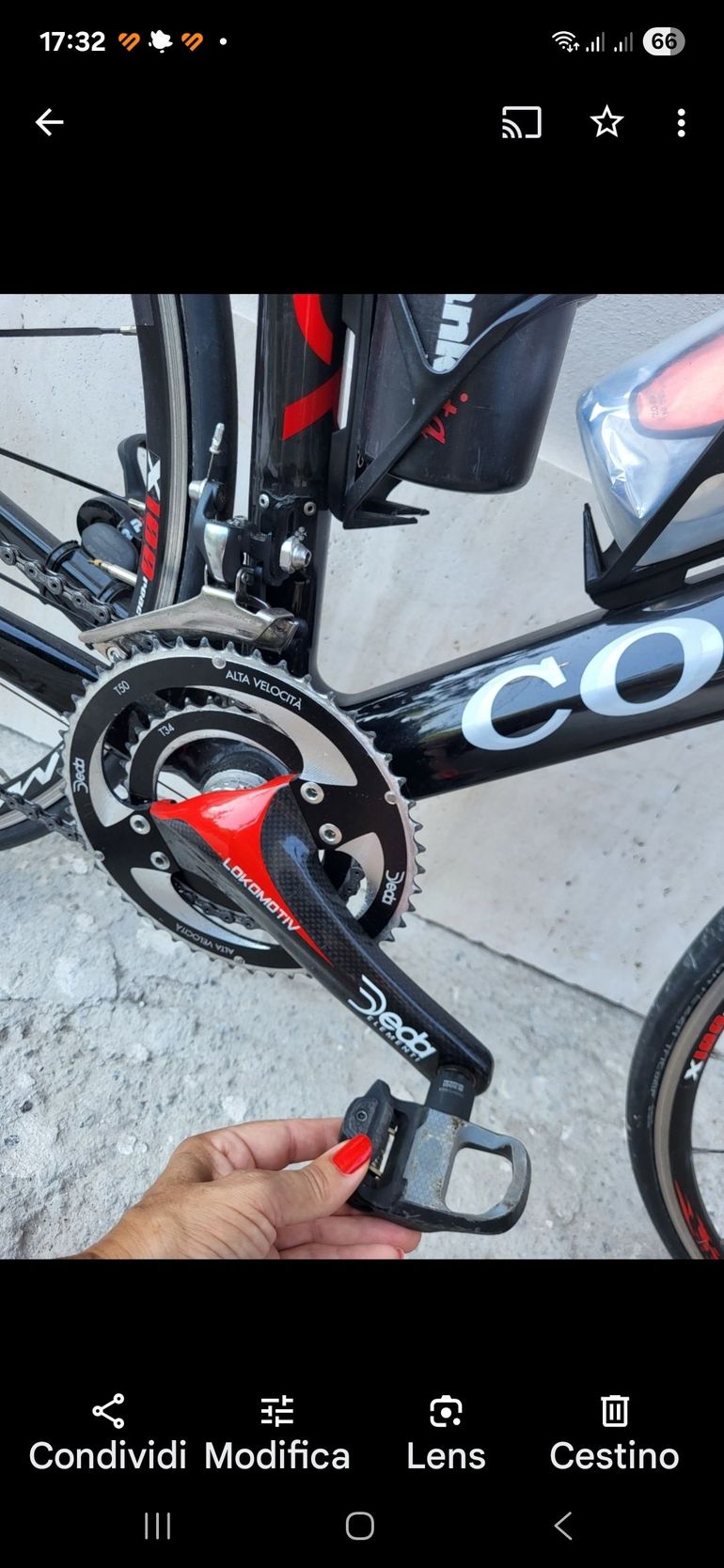 Gebrauchtes Colnago Ac-r Shimano Dura Ace 2016 Road & Gravel, Schwarz — Bild 10 von 13