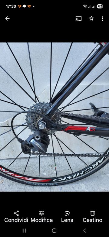 Gebrauchtes Colnago Ac-r Shimano Dura Ace 2016 Road & Gravel, Schwarz — Bild 6 von 13