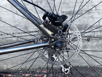 Used Bianchi Shadow Frankenstein 1991 Mountainbike, Light Gray — image 5 of 12