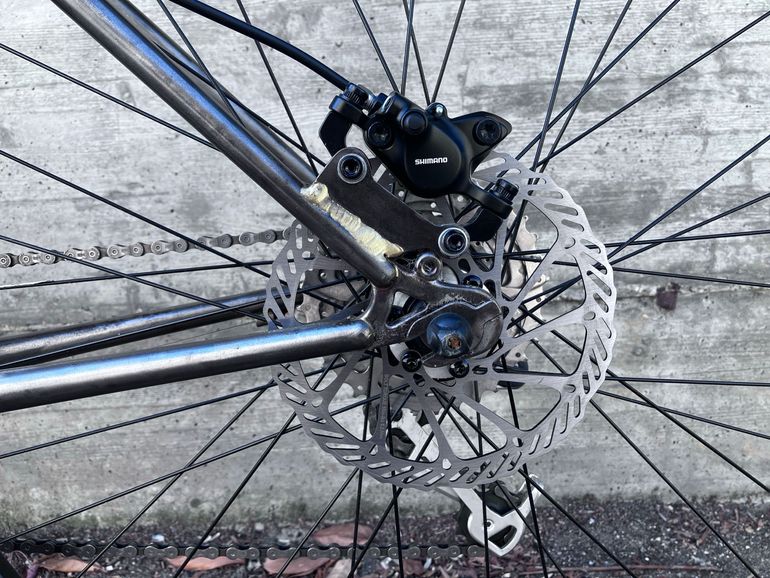Used Bianchi Shadow Frankenstein 1991 Mountainbike, Light Gray — image 5 of 12