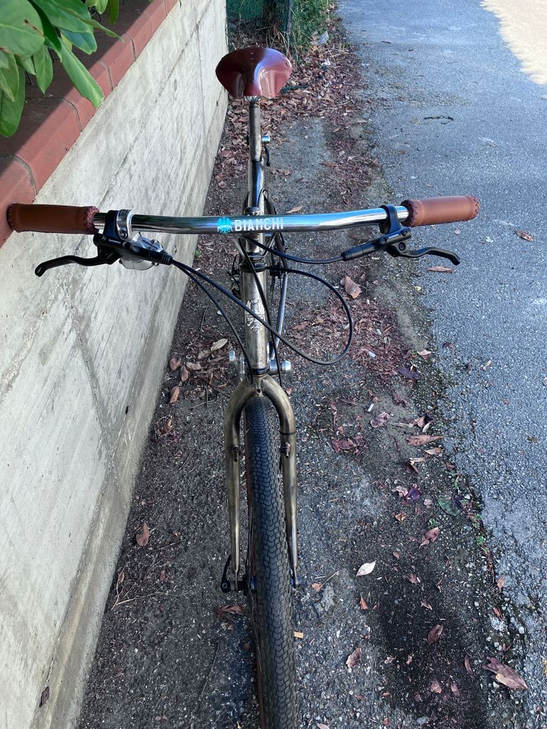 Used Bianchi Shadow Frankenstein 1991 Mountainbike, Light Gray — image 7 of 12