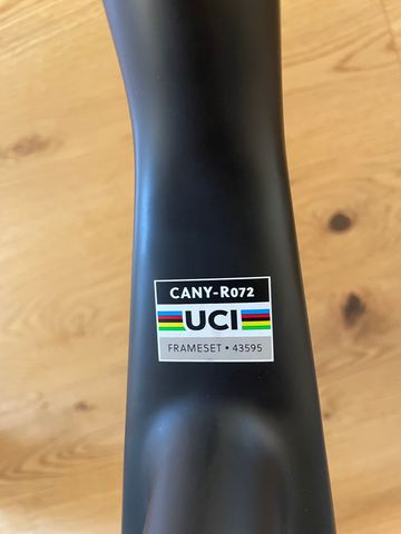 Used Canyon Cf Slx 8 Frameset 2024 Road & Gravel, Black — image 8 of 8