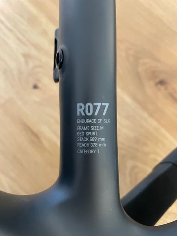 Used Canyon Cf Slx 8 Frameset 2024 Road & Gravel, Black — image 2 of 8