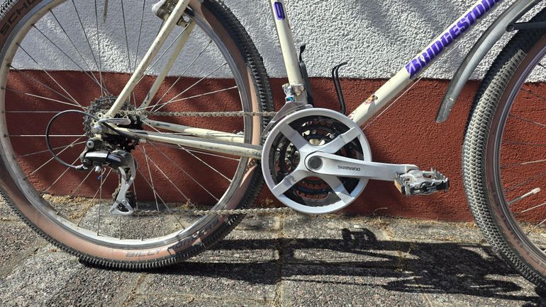 Used Bridgestone MB 6 1990 Mountainbike, White — image 8 of 12