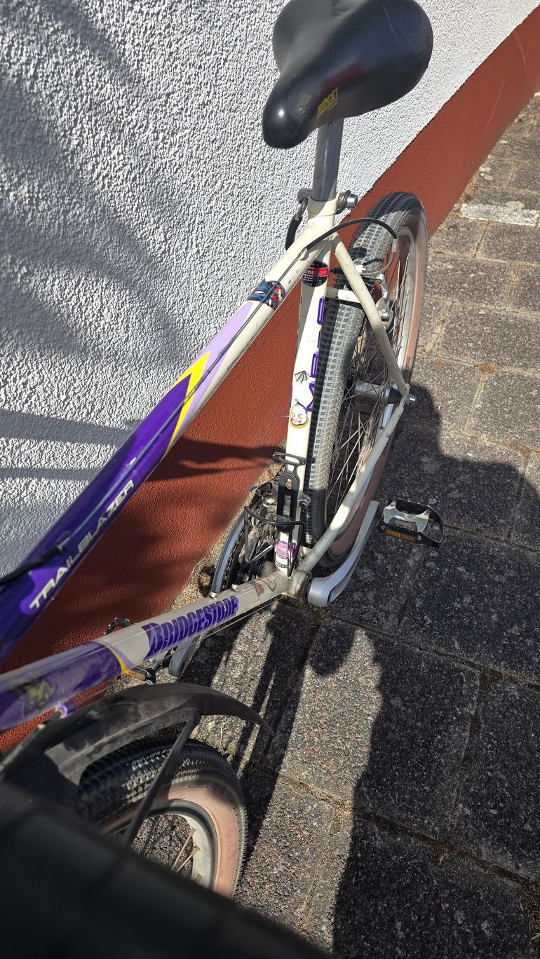Used Bridgestone MB 6 1990 Mountainbike, White — image 4 of 12
