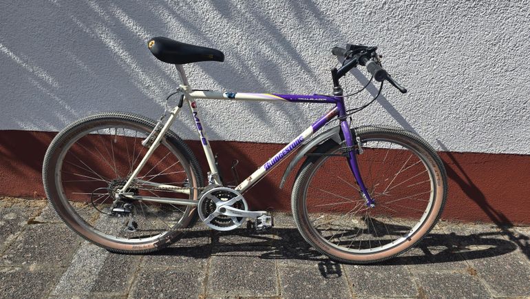 Used Bridgestone MB 6 1990 Mountainbike, White — image 6 of 12