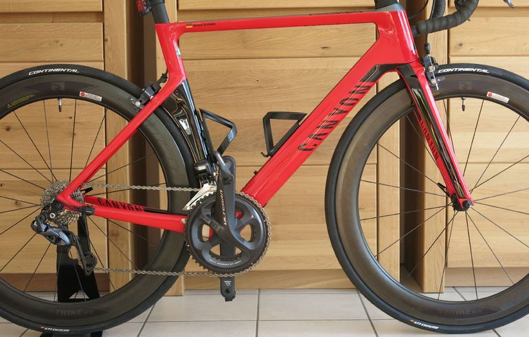 Brugt Canyon Aeroad CF SLX Disc 8.0 Di2 2018 2018 Road & Gravel — billede 3 af 14
