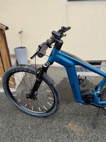 Used Scott Axis ERIDE Evo 2022 Mountainbike, Blue — image 1 of 6