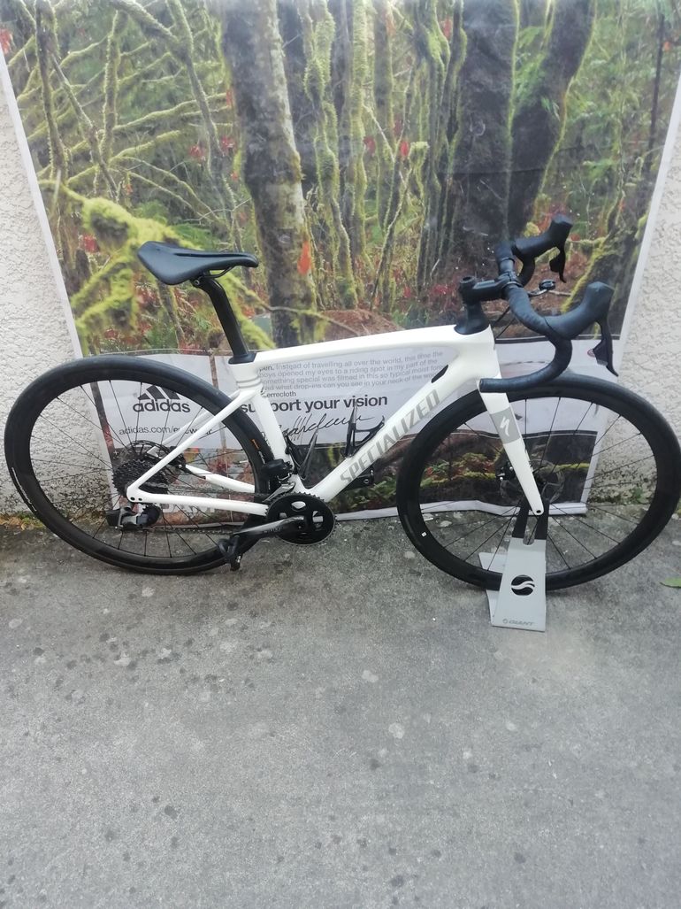 Used Specialized Roubaix Pro 2021 2021 Road & Gravel, White — image 3 of 3